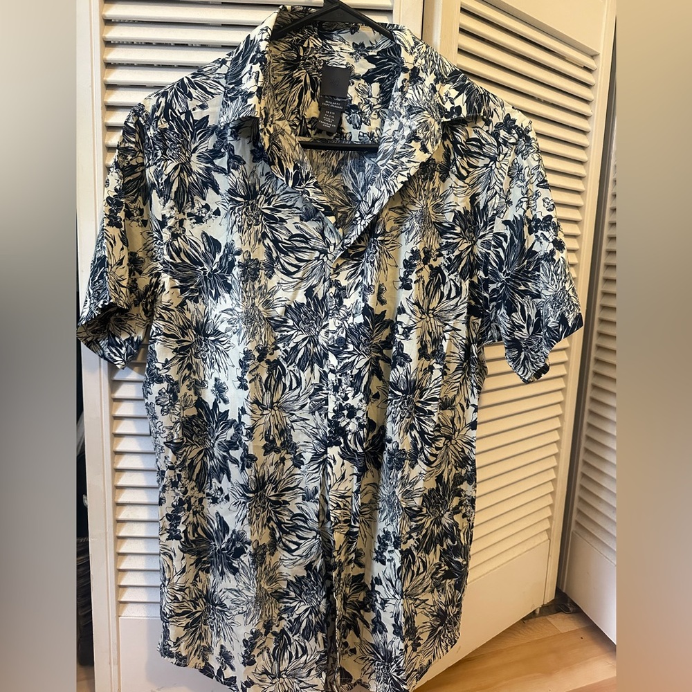 H&M Tropical Button Down